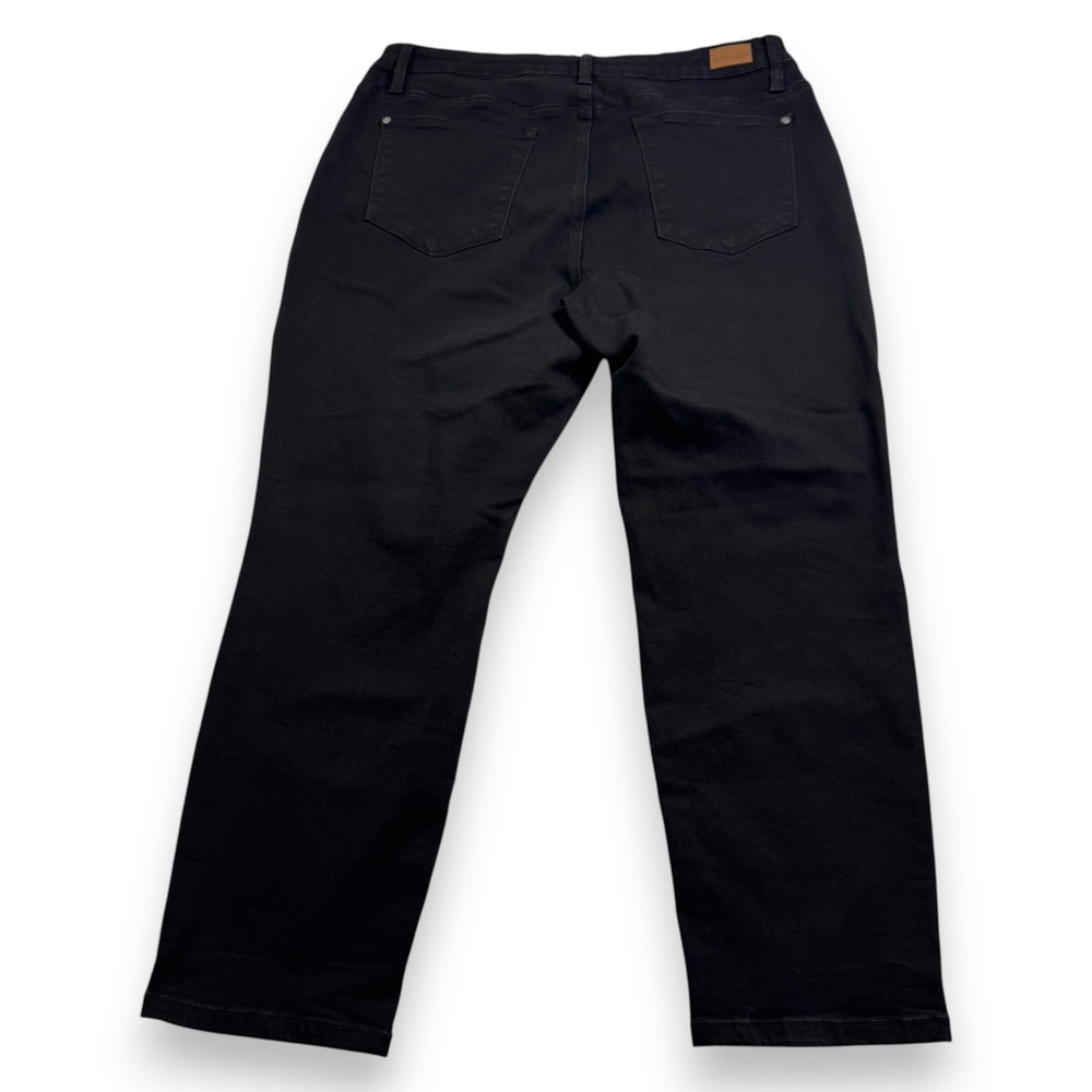 Judy Blue Boyfriend Fit Black Jeans Plus Size 20W Stretchy Denim JB88175 BK - Picture 2 of 16